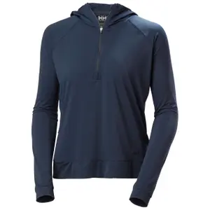 Sweatshirt mit Kapuze 1/2 Zip Frau Helly Hansen Shine Solen image-0