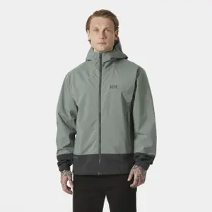 Hooded waterproof jacket Helly Hansen Block image-1