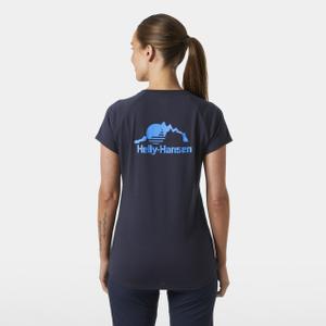 T-shirt de mulher Helly Hansen Nord Graphic Drop image-3