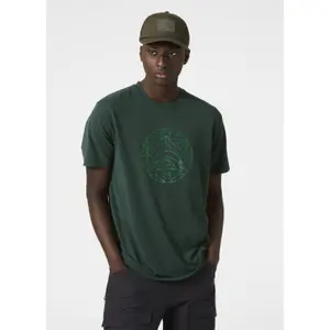Camiseta Helly Hansen skog recycled graphic image-2