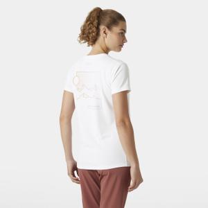 T-shirt mulher Helly Hansen Skog graphic image-3