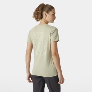 Damen T-Shirt Helly Hansen Skog graphic image-3
