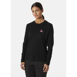 Katoenen dames-T-shirt met lange mouwen Helly Hansen F2F LS TEE image-2