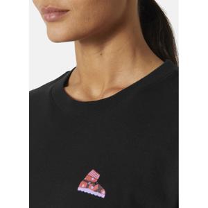 Katoenen dames-T-shirt met lange mouwen Helly Hansen F2F LS TEE image-3