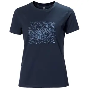 Damski bawełniany T-shirt Helly Hansen F2F Organic 2.0 image-0