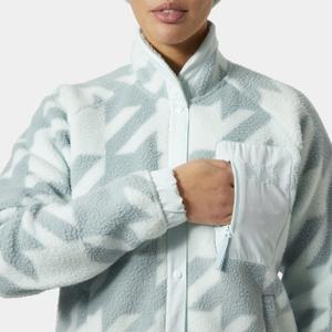Sweter damski Helly Hansen Imperial Printed Pile Snap image-1