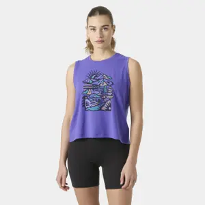 Women's tank top Helly Hansen Skog Graphic image-1