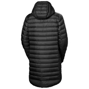 Women's long hooded down jacket Helly Hansen Verglas image-1
