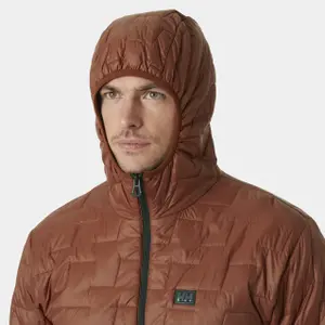 Waterproof jacket with insulating hood Helly Hansen Lifaloft image-4