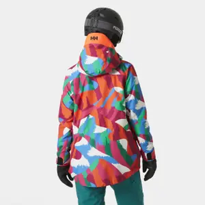 Damska kurtka narciarska z kapturem Helly Hansen Whitewall Lifaloft 3.0T image-3