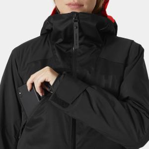 Damska kurtka narciarska z kapturem Helly Hansen Whitewall Lifaloft 3.0T image-4