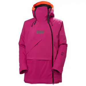 Dames ski-jack met capuchon Helly Hansen Powchaser Asym image-0