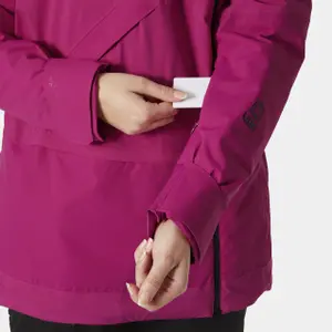 Dames ski-jack met capuchon Helly Hansen Powchaser Asym image-4