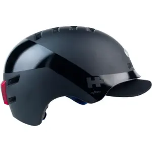 Miejski kask rowerowy z tylnym oświetleniem HelmetPlus Atlas