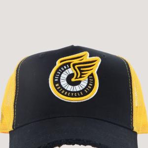 Czapka 5-panelowa bawełniana Helstons Winged Wheel image-1