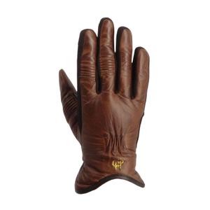Women's leather and fabric winter motorcycle gloves Helstons Fidji Evo