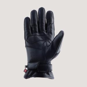 Women's leather and fabric winter motorcycle gloves Helstons Fidji Evo image-1