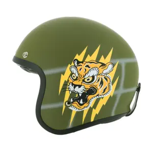 Casco de moto jet EN-2206 Helstons Tiger