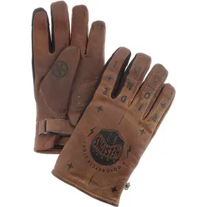 Gants moto hiver cuir Helstons Kustom image-1