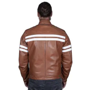 Casaco de couro de motocicleta Helstons JakeSPpeed image-1