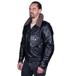 Δερμάτινο μπουφάν μηχανής Helstons Perco image-3