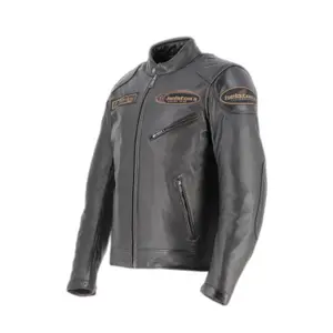 Motorrad-Lederjacke Helstons Trevor Rag image-3