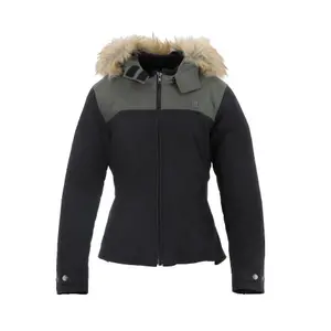 Chaqueta de moto con capucha de tejido técnico mujer Helstons Selena image-0