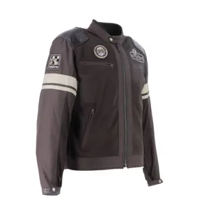 Giacca da moto in pelle Helstons Revolte Air image-0