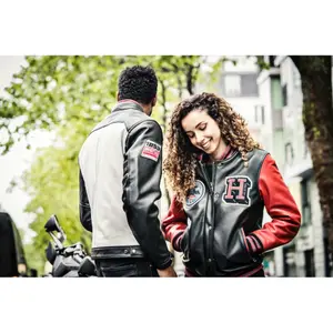 Motorcycle leather jacket Helstons Jay (Motul) image-5