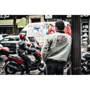 Veste moto tissu technique Helstons Twin (Motul) image-2