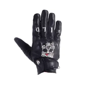 Gants moto été cuir Helstons Shine image-0