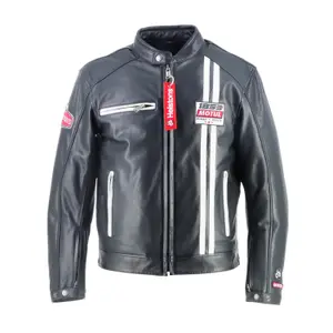 Motorcycle leather jacket Helstons Boxer image-0