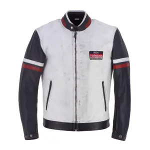 Motorcycle leather jacket Helstons V-Series image-0