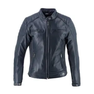 Leather jacket motorcycle woman Helstons Jody