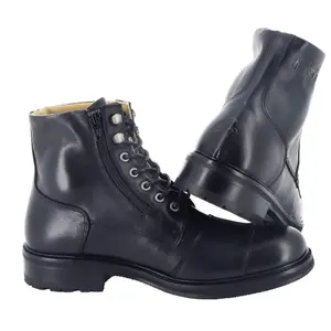 Motorradstiefel aus Leder Helstons Prairie Vibram image-0