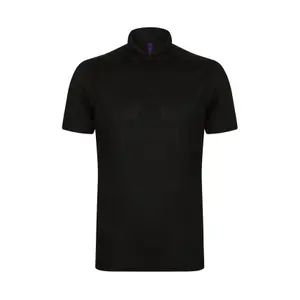 Polo i stræk polyester Henbury