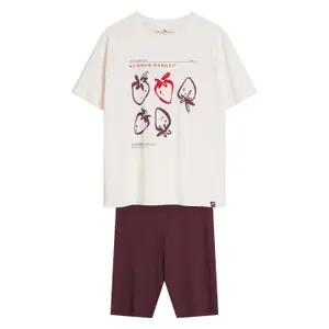 Printed women's pyjamas Henderson Evika