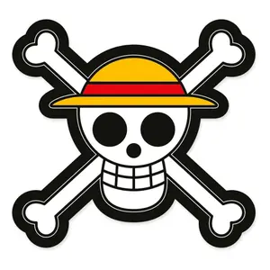 Cuscino Herding One Piece Jolly Roger