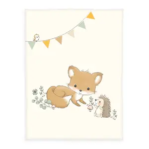 Babydecke Herding Waldfreunde