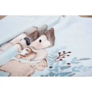 Baby microfiber blanket Herding Pinguin image-2