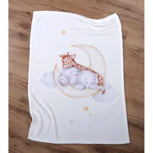 Baby fleece blanket Herding image-1