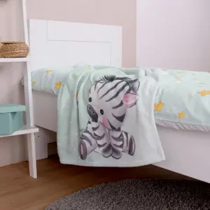 Baby blanket Herding Zebra image-2