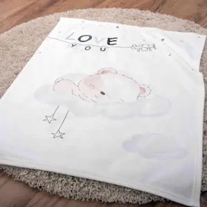 Baby blanket Herding Bear Soft-Peachdecke image-1