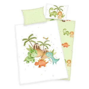 Baby bedding Herding Dinos "Made in Green" image-0