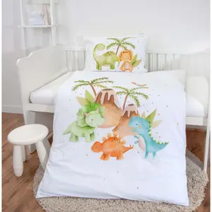 Baby bedding Herding Dinos "Made in Green" image-1