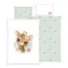 Pościel flanelowa Herding Giraffe "Made in Green" image-0