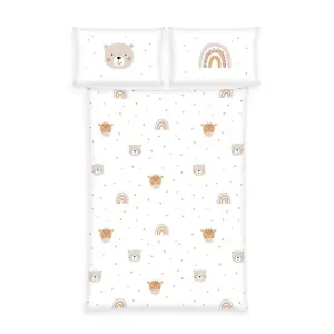 Literie en flanelle Herding Little Friends image-0
