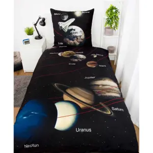 Solarsystem sengelinned til børn Herding image-1