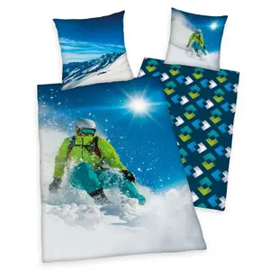 Children's bedding Herding Skifahrer image-0