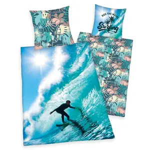 Children's bedding Herding Surfer image-0